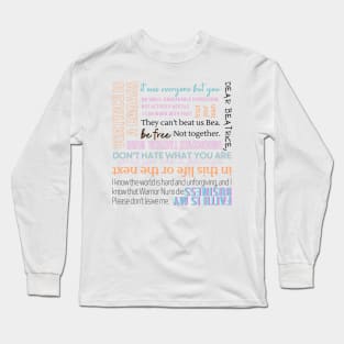 Avatrice quotes - warrior nun - ava silva and sister Beatrice, avatrice, netflix Long Sleeve T-Shirt